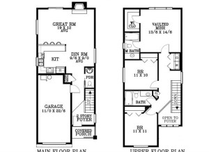 9833 N Exeter Ave Portland OR 97203 - floor plan